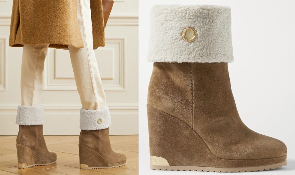 Moncler-W-Short-shearling-lined-suede-wedge-ankle-boots